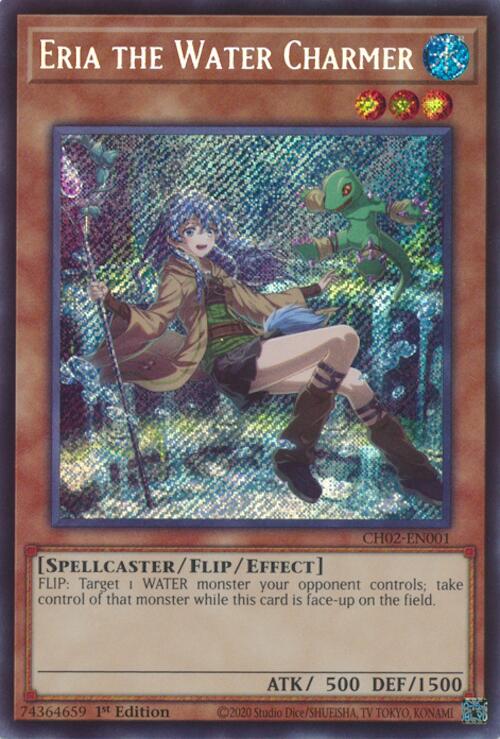 Eria the Water Charmer [CH02-EN001] Secret Rare | Good Games Morley