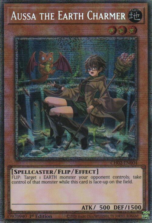 Aussa the Earth Charmer (Starlight Rare) [CH02-EN004] Starlight Rare | Good Games Morley
