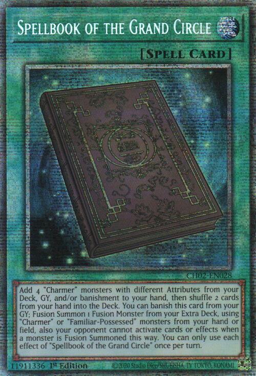 Spellbook of the Grand Circle (Starlight Rare) [CH02-EN028] Starlight Rare | Good Games Morley
