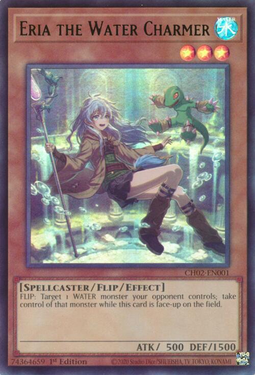 Eria the Water Charmer (Ultra Rare) [CH02-EN001] Ultra Rare | Good Games Morley