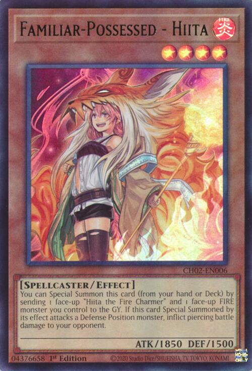 Familiar-Possessed - Hiita [CH02-EN006] Ultra Rare | Good Games Morley