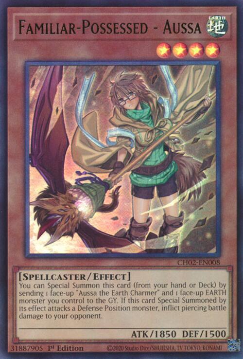 Familiar-Possessed - Aussa [CH02-EN008] Ultra Rare | Good Games Morley