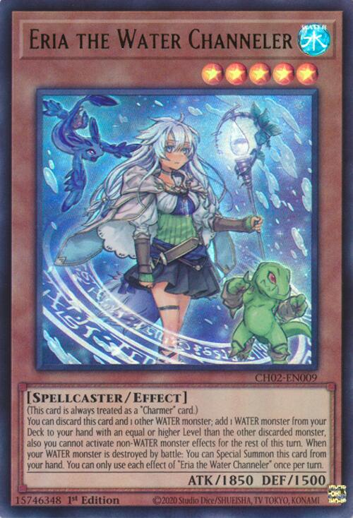 Eria the Water Channeler [CH02-EN009] Ultra Rare | Good Games Morley