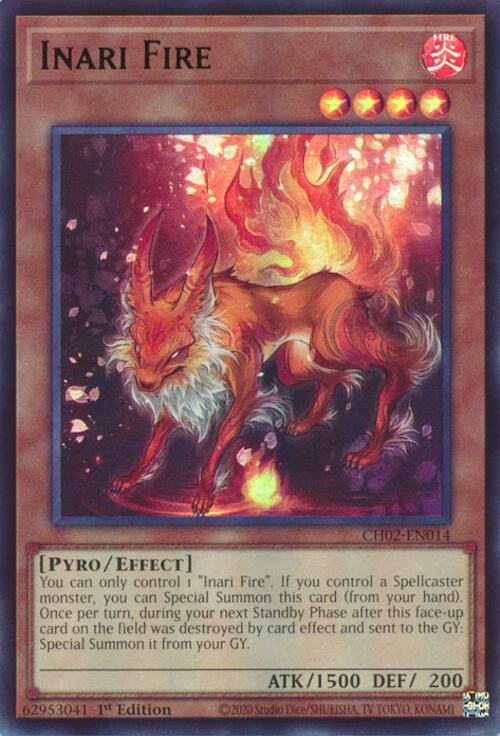 Inari Fire [CH02-EN014] Ultra Rare | Good Games Morley