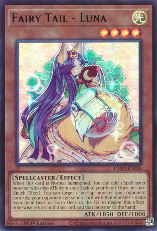 Fairy Tail - Luna [CH02-EN026] Ultra Rare | Good Games Morley
