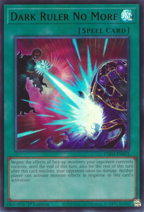 Dark Ruler No More [CH02-EN035] Ultra Rare | Good Games Morley