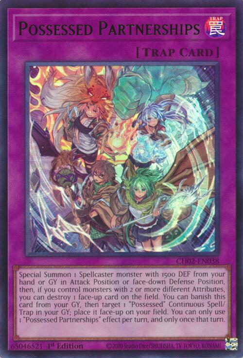Possessed Partnerships [CH02-EN038] Ultra Rare | Good Games Morley