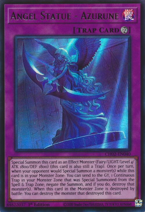 Angel Statue - Azurune [CH02-EN040] Ultra Rare | Good Games Morley