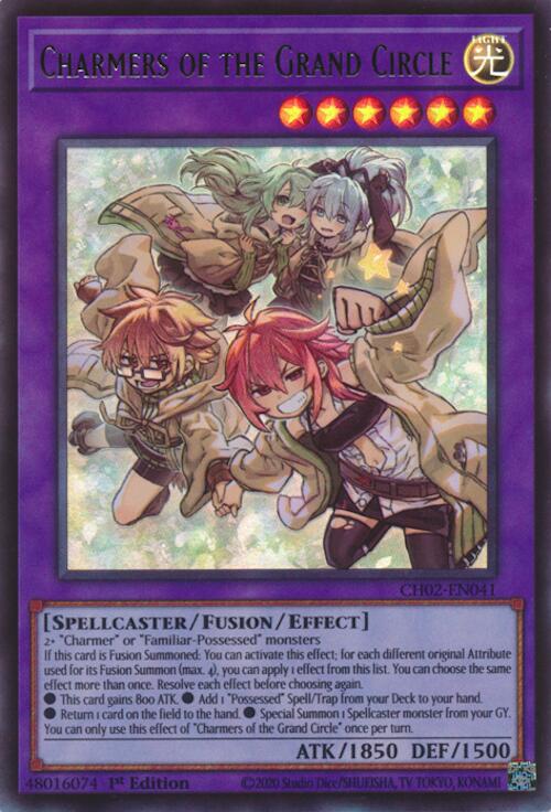 Charmers of the Grand Circle (Ultra Rare) [CH02-EN041] Ultra Rare | Good Games Morley
