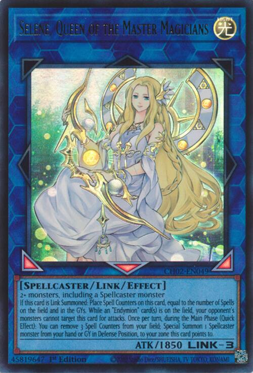 Selene, Queen of the Master Magicians [CH02-EN049] Ultra Rare | Good Games Morley