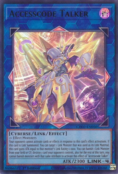 Accesscode Talker [CH02-EN050] Ultra Rare | Good Games Morley