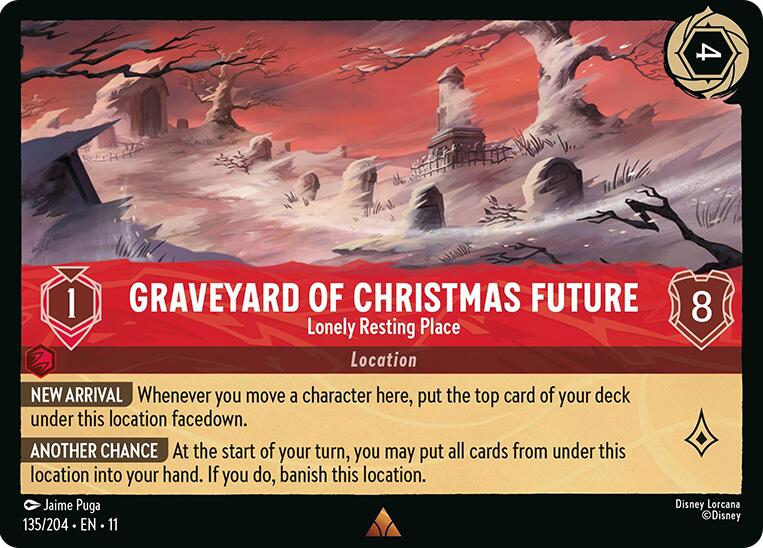 Graveyard of Christmas Future - Lonely Resting Place (135/204) [Winterspell] | Good Games Morley