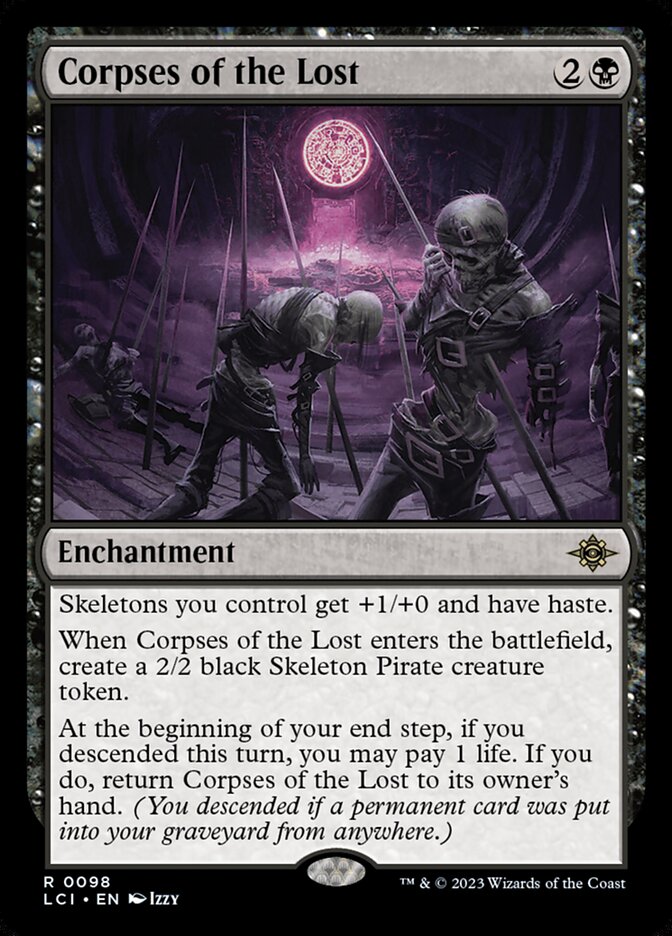 Corpses of the Lost 98 (The Lost Caverns of Ixalan)  - Foil | Good Games Morley