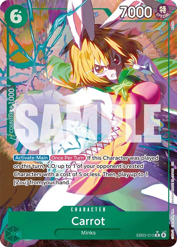 Carrot (Alternate Art) [Extra Booster: One Piece Heroines Edition] | Good Games Morley