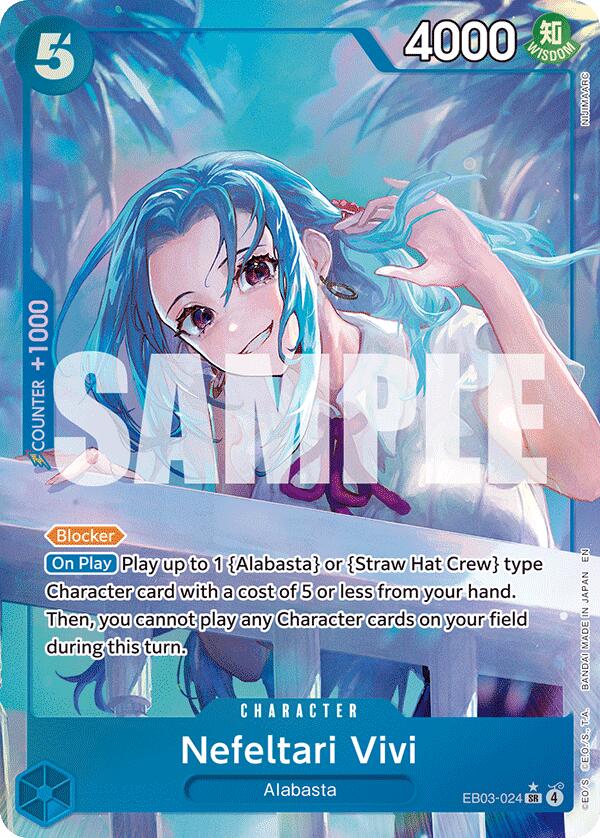 Nefeltari Vivi (Alternate Art) [Extra Booster: One Piece Heroines Edition] | Good Games Morley