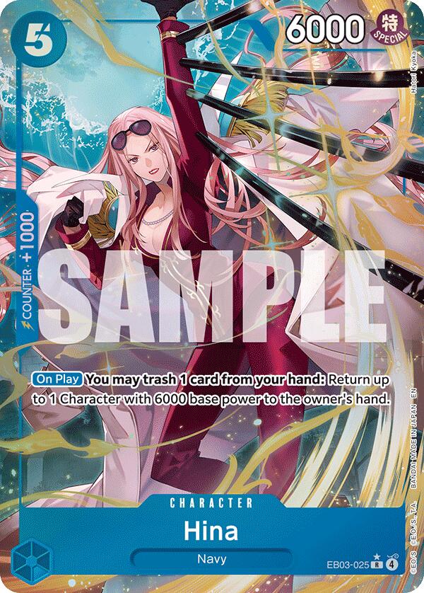 Hina (Alternate Art) [Extra Booster: One Piece Heroines Edition] | Good Games Morley