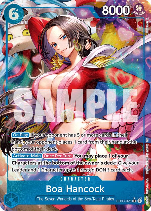 Boa Hancock (Alternate Art) [Extra Booster: One Piece Heroines Edition] | Good Games Morley