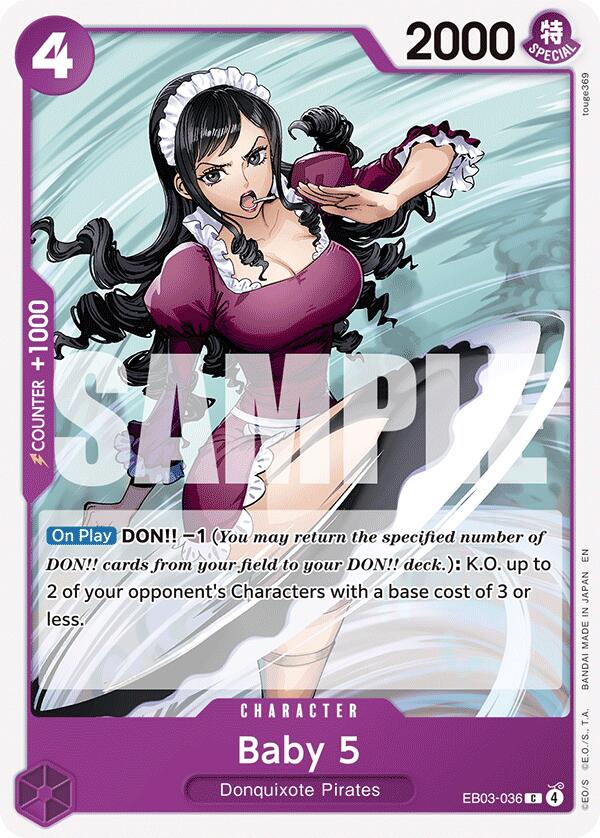 Baby 5 [Extra Booster: One Piece Heroines Edition] | Good Games Morley