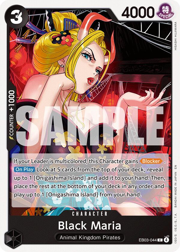 Black Maria [Extra Booster: One Piece Heroines Edition] | Good Games Morley