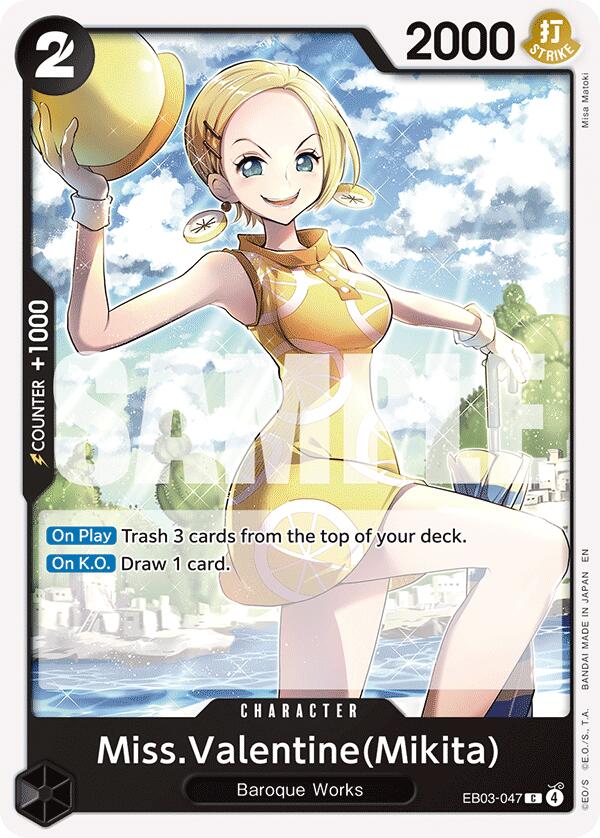 Miss.Valentine(Mikita) [Extra Booster: One Piece Heroines Edition] | Good Games Morley