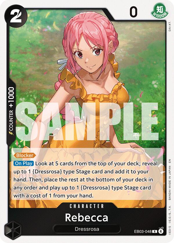Rebecca [Extra Booster: One Piece Heroines Edition] | Good Games Morley