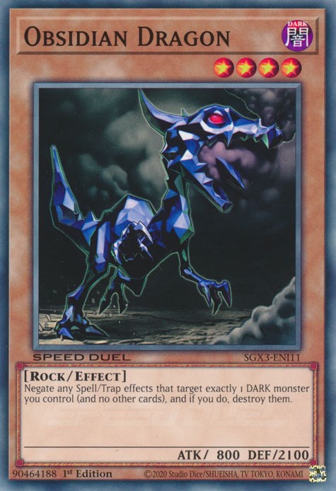 Obsidian Dragon [SGX3-ENI11] Common | Good Games Morley