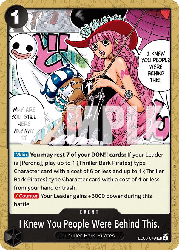 I Knew You People Were Behind This. [Extra Booster: One Piece Heroines Edition] | Good Games Morley