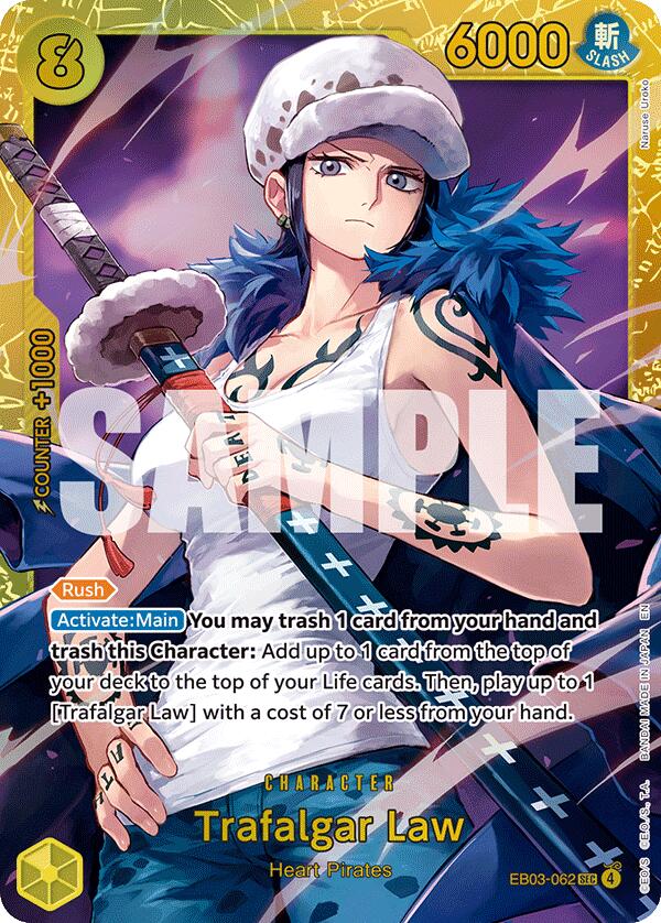 Trafalgar Law [Extra Booster: One Piece Heroines Edition] | Good Games Morley
