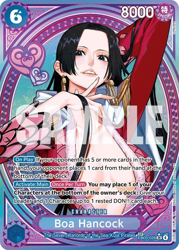 Boa Hancock (SP) [Extra Booster: One Piece Heroines Edition] | Good Games Morley
