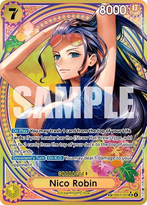 Nico Robin - 055 (SP) [Extra Booster: One Piece Heroines Edition] | Good Games Morley