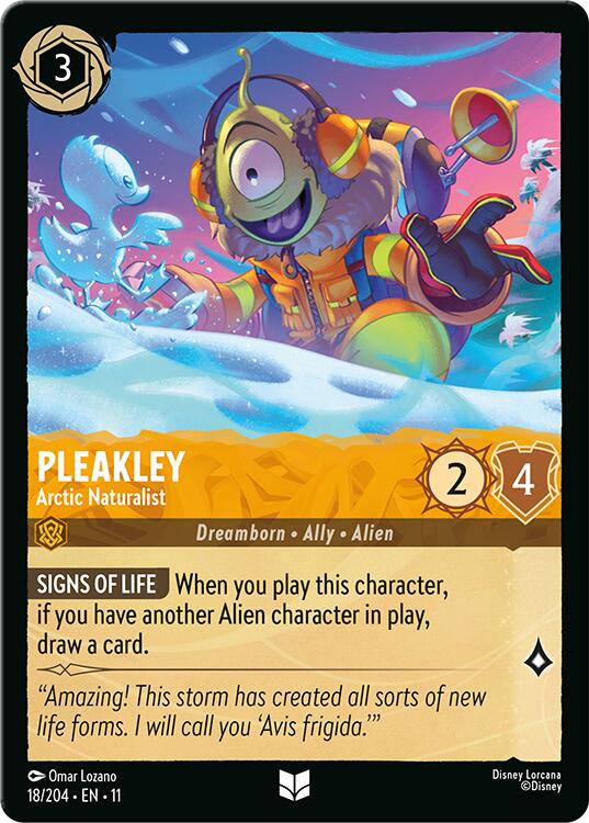 Pleakley - Arctic Naturalist (18/204) [Winterspell] | Good Games Morley