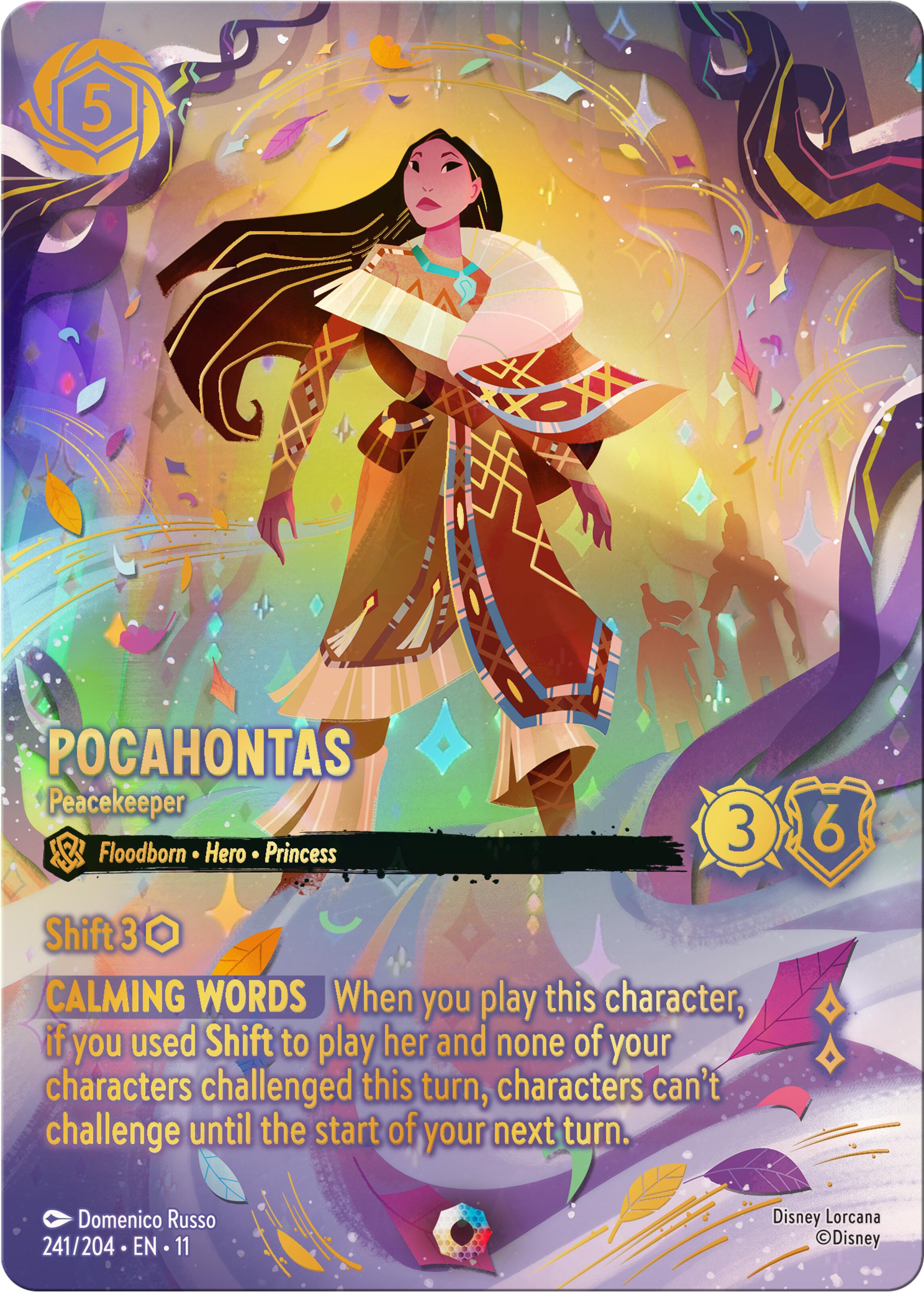 Pocahontas - Peacekeeper (Iconic) (241/204) [Winterspell] | Good Games Morley