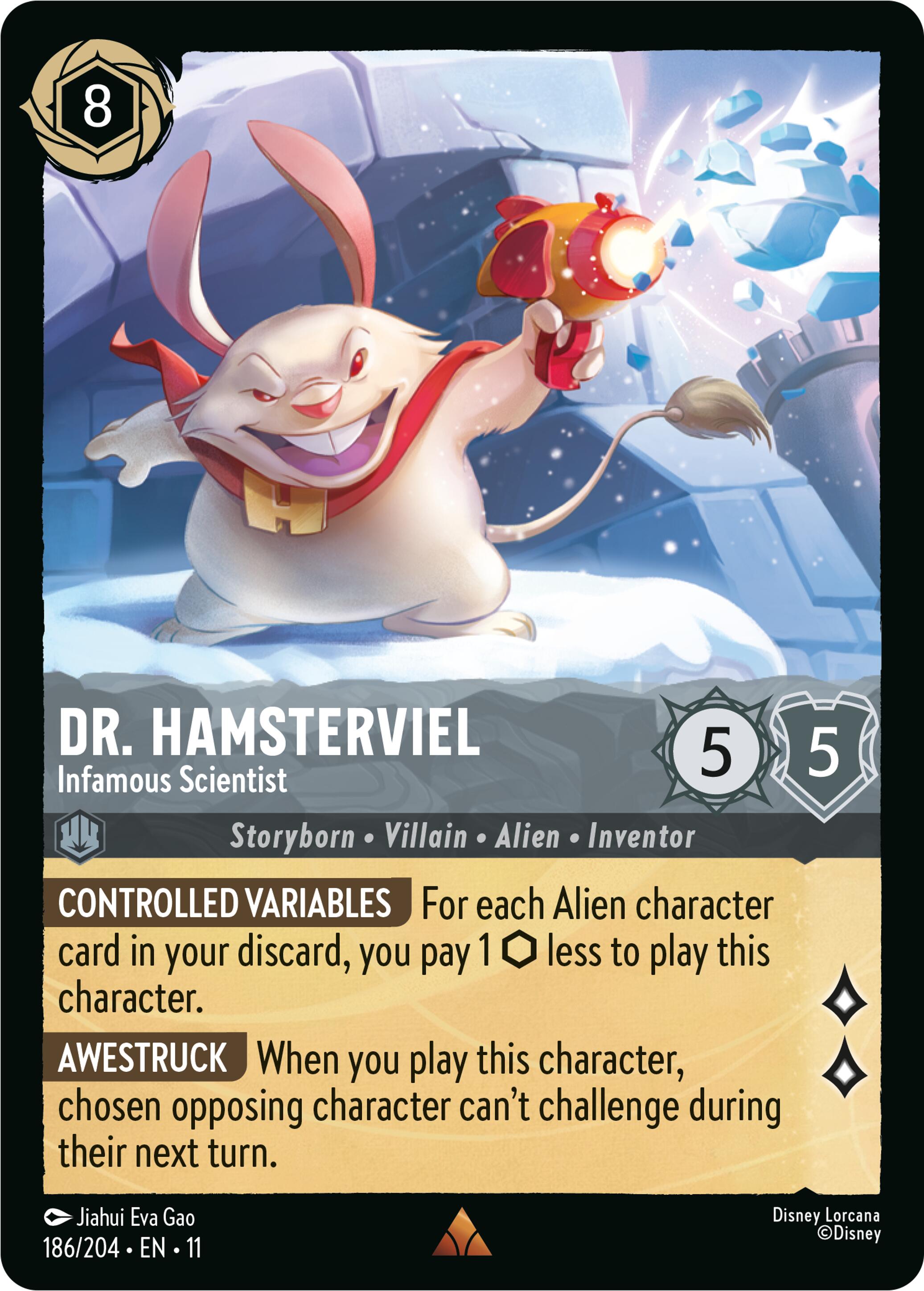 Dr. Hamsterviel - Infamous Scientist (186/204) [Winterspell] | Good Games Morley
