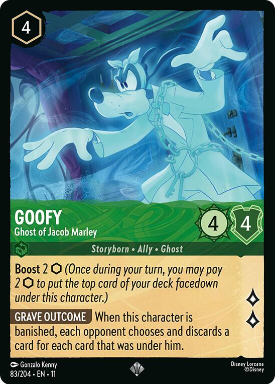 Goofy - Ghost of Jacob Marley (83/204) [Winterspell] | Good Games Morley