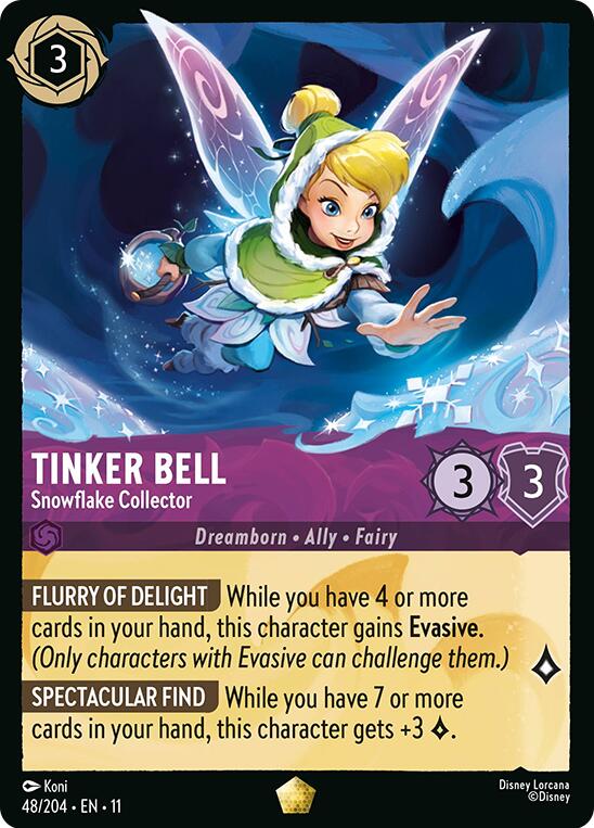 Tinker Bell - Snowflake Collector (48/204) [Winterspell] | Good Games Morley
