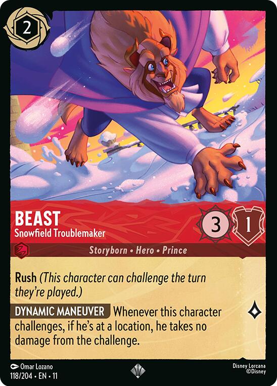Beast - Snowfield Troublemaker (118/204) [Winterspell] | Good Games Morley