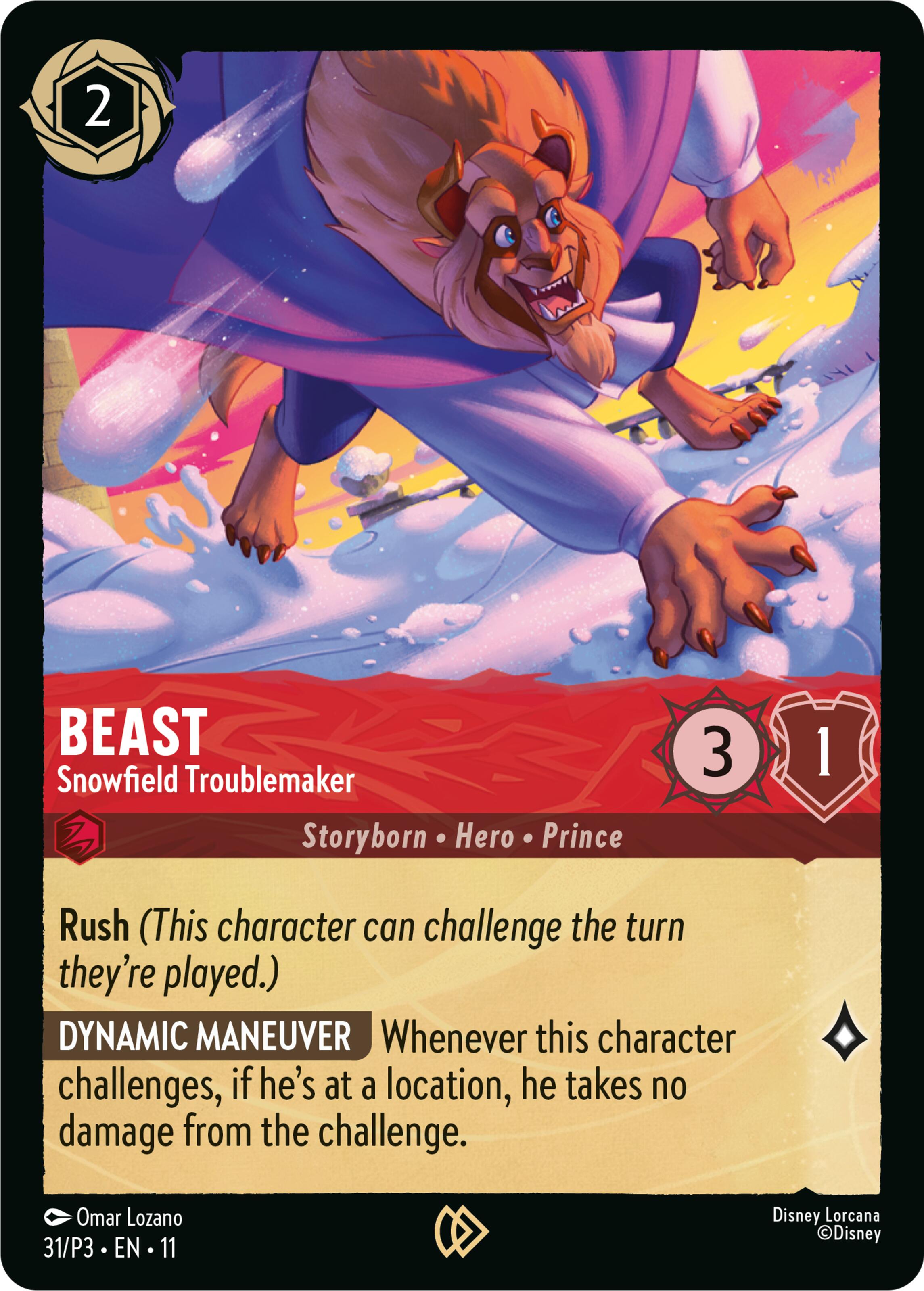 Beast - Snowfield Troublemaker (31) [Promo Cards] | Good Games Morley