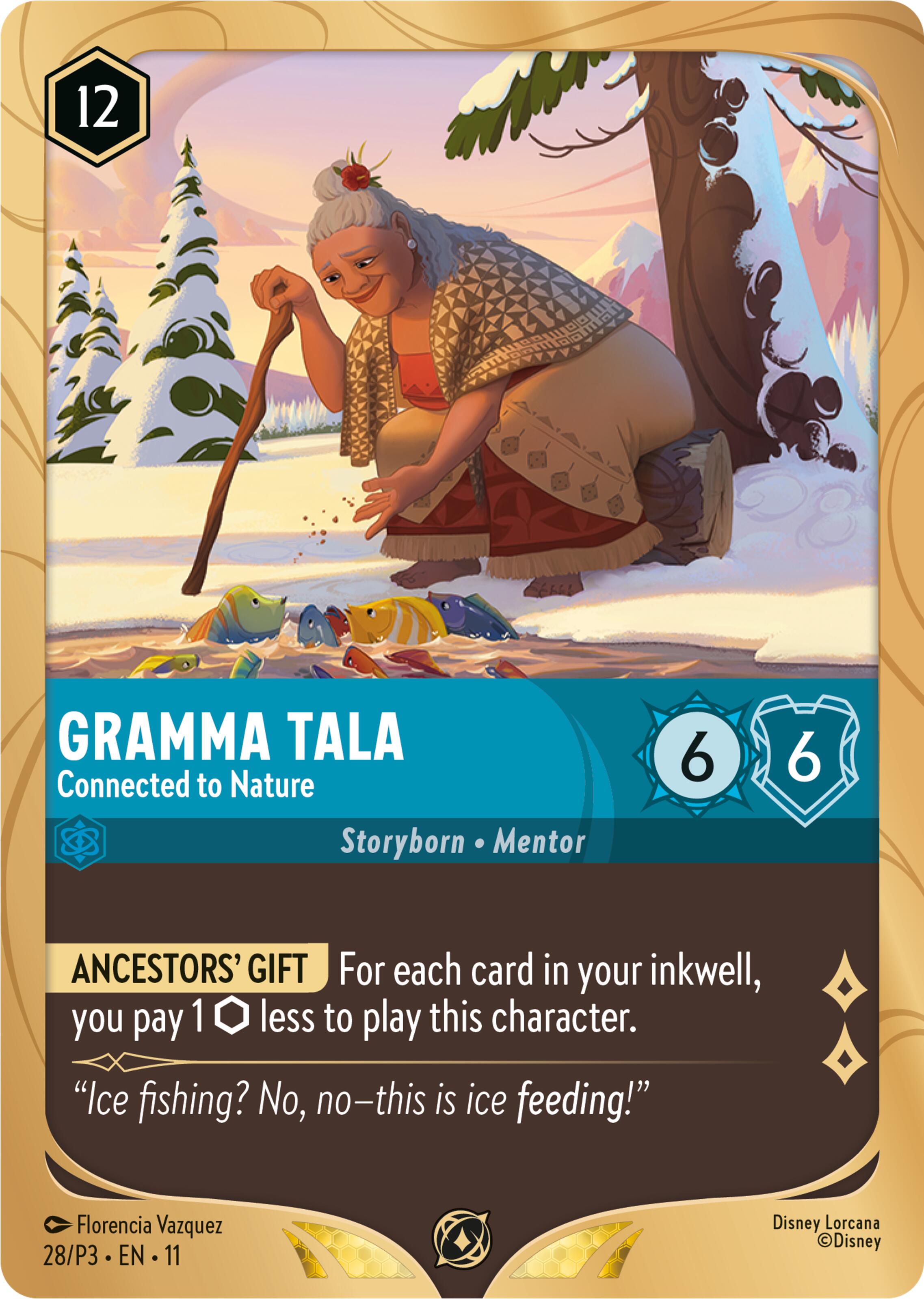 Gramma Tala - Connected to Nature (28) [Promo Cards] | Good Games Morley