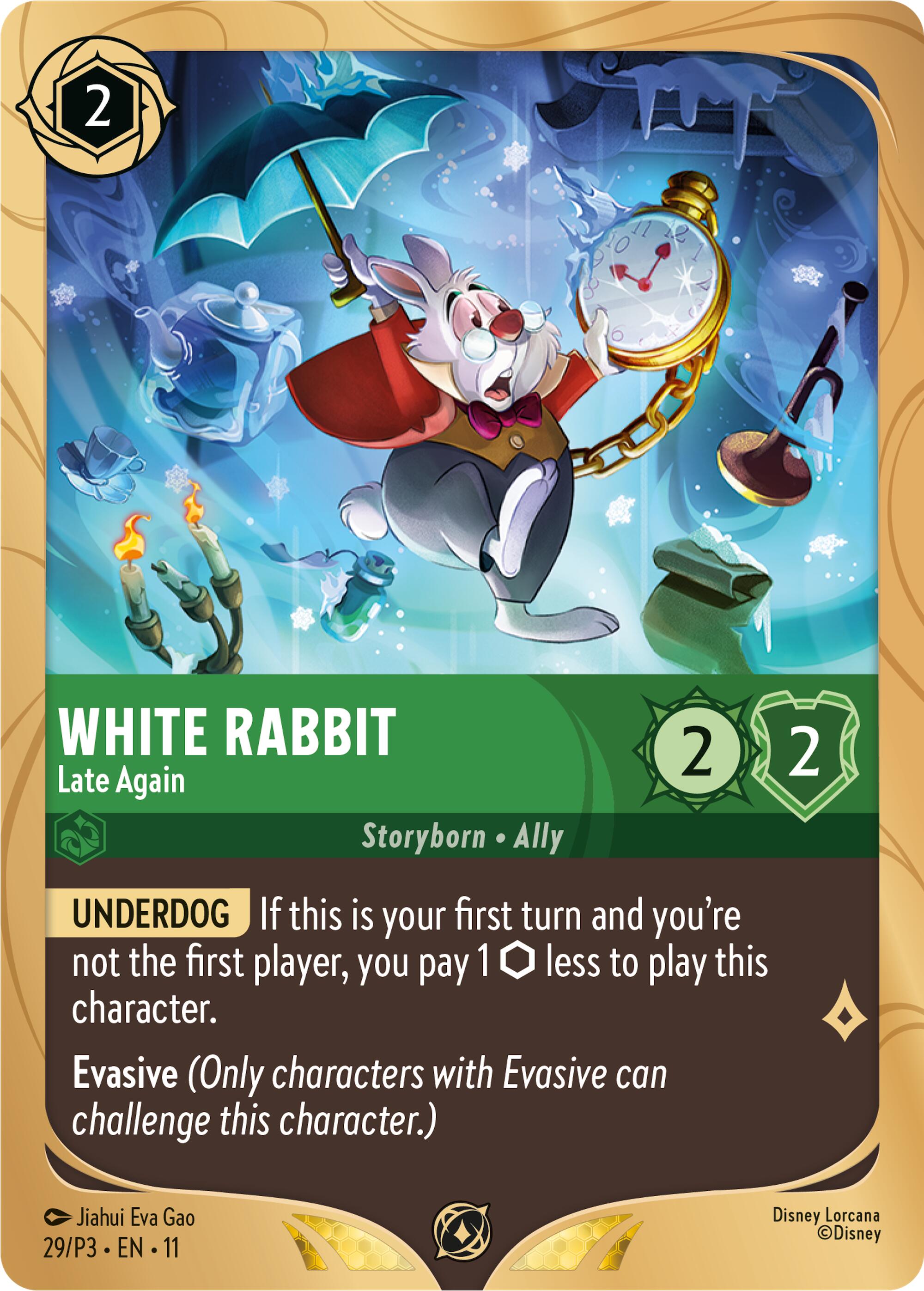 White Rabbit - Late Again (29) [Promo Cards] | Good Games Morley