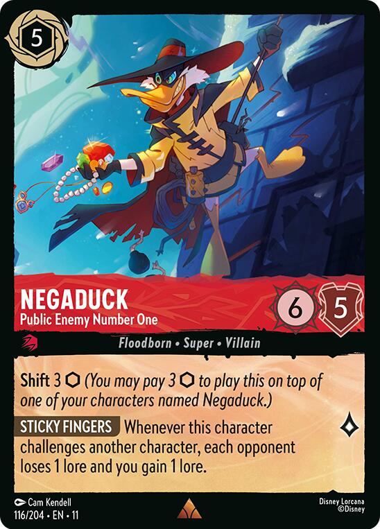 Negaduck - Public Enemy Number One (116/204) [Winterspell] | Good Games Morley
