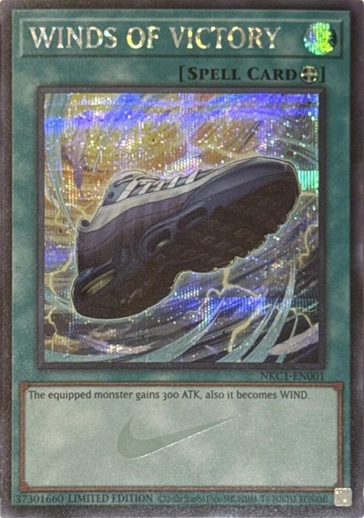 Winds of Victory [NKC1-EN001] Prismatic Secret Rare | Good Games Morley