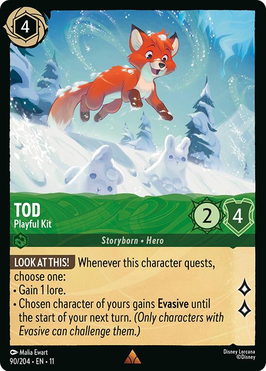 Tod - Playful Kit (90/204) [Winterspell] | Good Games Morley