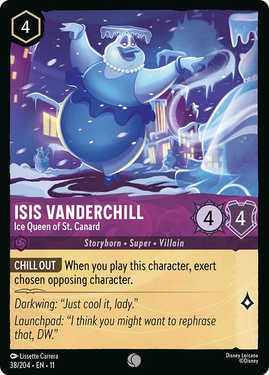 Isis Vanderchill - Ice Queen of St. Canard (38/204) [Winterspell] | Good Games Morley