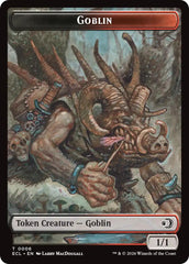 Faerie // Goblin Double-Sided Token [Lorwyn Eclipsed Tokens] | Good Games Morley