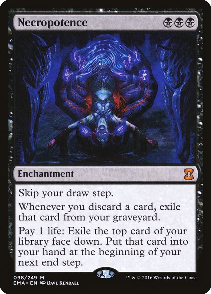 Necropotence 98/249 (Eternal Masters)  - Foil | Good Games Morley