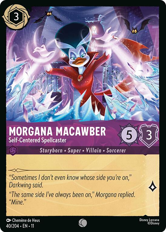Morgana Macawber - Self-Centered Spellcaster (40/204) [Winterspell] | Good Games Morley