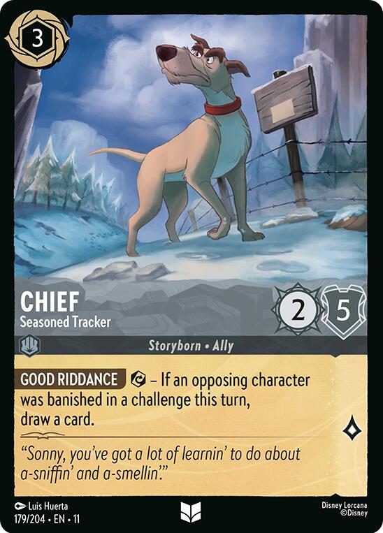 Chief - Seasoned Tracker (179/204) [Winterspell] | Good Games Morley