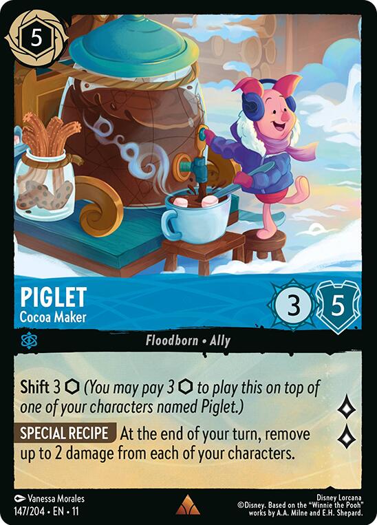 Piglet - Cocoa Maker (147/204) [Winterspell] | Good Games Morley