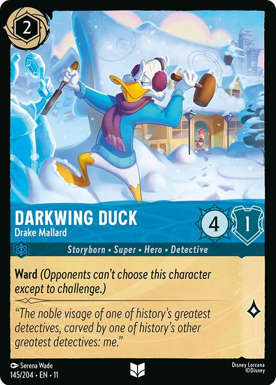 Darkwing Duck - Drake Mallard (145/204) [Winterspell] | Good Games Morley
