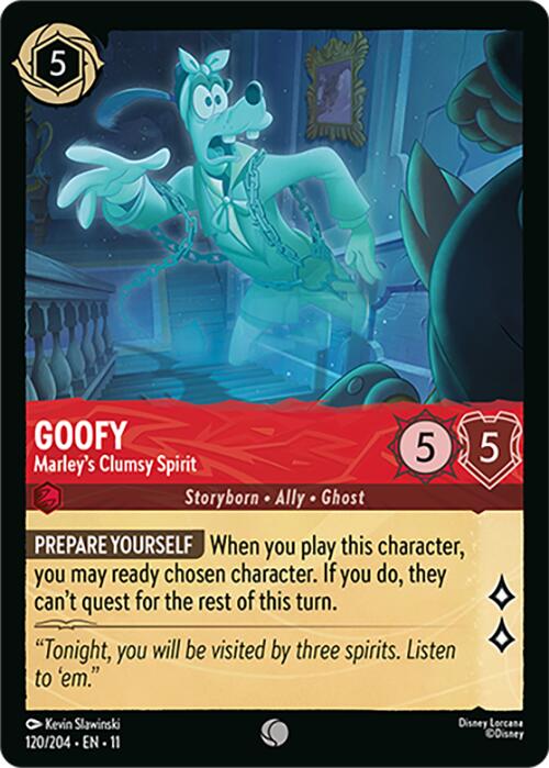 Goofy - Marley's Clumsy Spirit (120/204) [Winterspell] | Good Games Morley